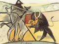Kurse de taureaux Corrida 2 1934 2 Kubismus